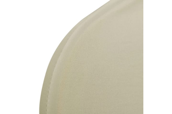 Stolsöverdrag stretch 100 st gräddvit - Kräm - Textil & mattor - Tyg - Möbeltyg - Möbelöverdrag innemöbler - Stolsöverdrag