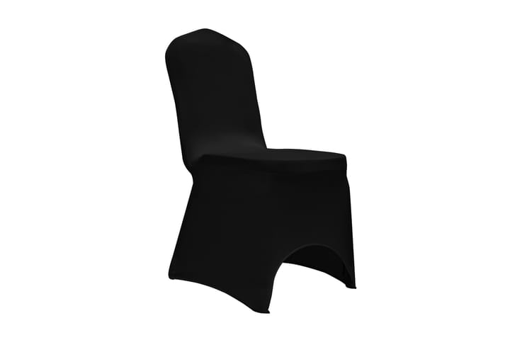 Stolsöverdrag stretch 18 st svart - Svart - Textil & mattor - Tyg - Möbeltyg - Möbelöverdrag innemöbler - Stolsöverdrag