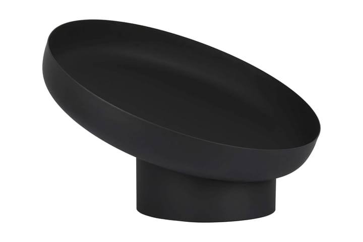 Esschert Design Eldfat lutande stål svart FF402 - Svart - Trädgård - Grillar - Grilltillbehör