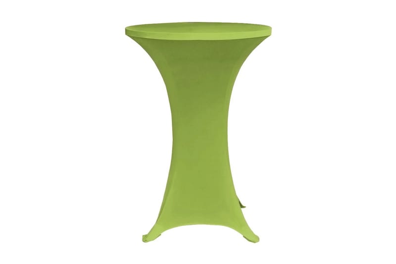Elastiskt bordsöverdrag 2 st 70 cm grön - Grön - Textil & mattor - Kökstextil