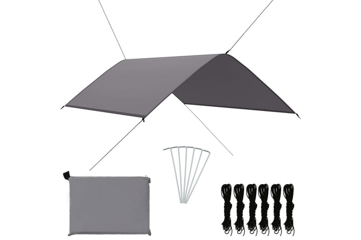 Tarp 3x2 m grå - Grå - Utemöbler & utemiljö - Övrigt utemöbler - Möbelskydd - Presenning