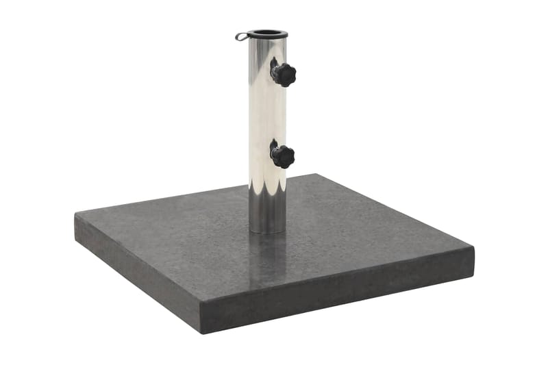 Parasollfot granit 30 kg fyrkantig svart - Svart - Utemöbler & utemiljö - Övrigt utemöbler - Tillbehör utemöbler - Parasollfot