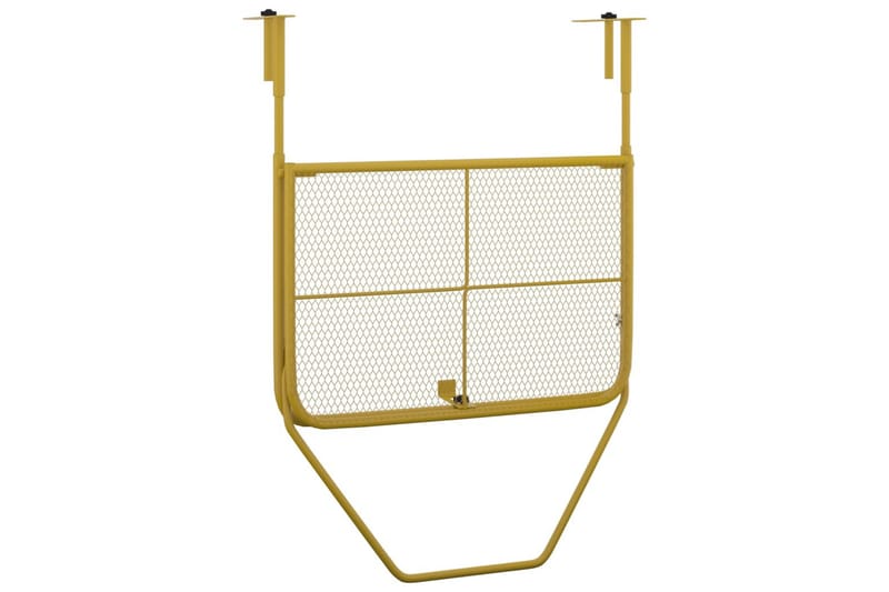Balkongbord guld 60x40 cm stål - Guld - Utemöbler & utemiljö - Balkong & altan - Balkongmöbler - Balkongbord