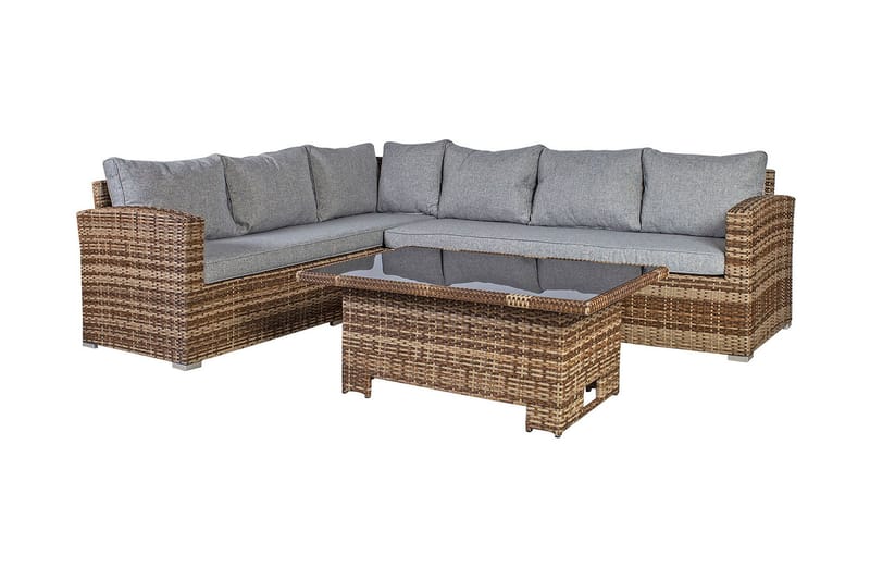 Möbelset ZURICH med kuddar bord och Hörnsoffa - Utemöbler & utemiljö - Loungemöbler - Loungeset & loungegrupp