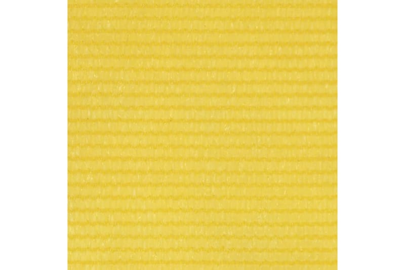 Balkongskärm gul 90x500 cm HDPE - Gul - Utemöbler & utemiljö - Solskydd - Balkongskydd
