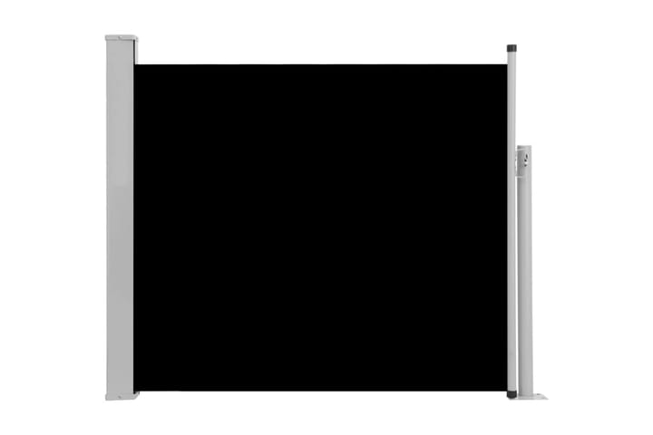 Infällbar sidomarkis 100x300 cm svart - Svart - Möbler - Bord & matgrupp - Matgrupp