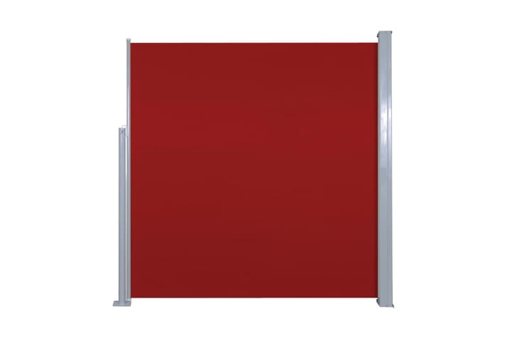 Infällbar sidomarkis 140x300 cm röd - Röd - Utemöbler - Solskydd - Markiser