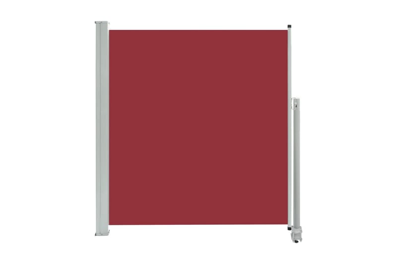 Infällbar sidomarkis 140x300 cm röd - Röd - Utemöbler & utemiljö - Solskydd - Markiser