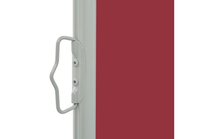 Infällbar sidomarkis 160x300 cm röd - Röd - Utemöbler & utemiljö - Solskydd - Markiser