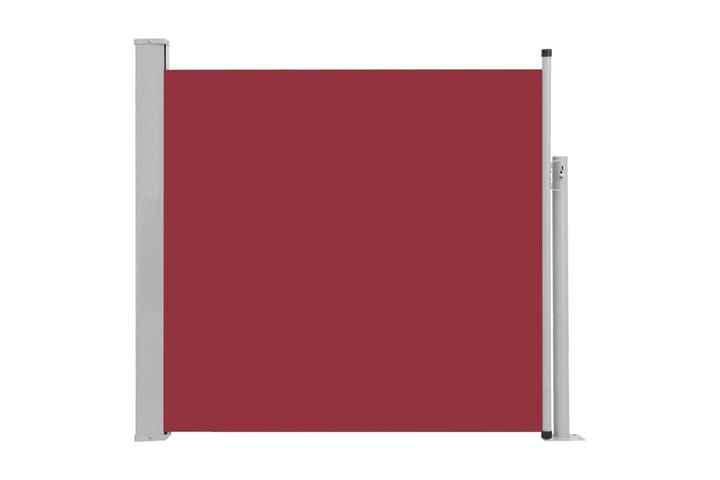Infällbar sidomarkis 170x300 cm röd - Röd - Utemöbler & utemiljö - Solskydd - Markiser - Sidomarkis