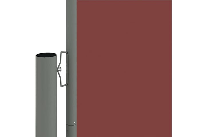 Infällbar sidomarkis brun 117x1200 cm - Brun - Utemöbler & utemiljö - Solskydd - Markiser