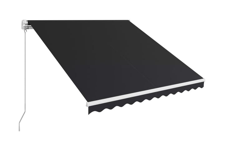 Markis manuellt infällbar 300x250 cm antracit - Grå - Möbler - Bord & matgrupp - Kontorsbord - Skrivbord