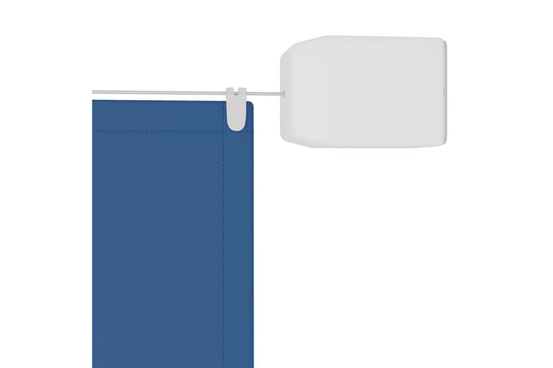 Markis vertikal blå 180x600 cm oxfordtyg - Blå - Utemöbler & utemiljö - Solskydd - Markiser