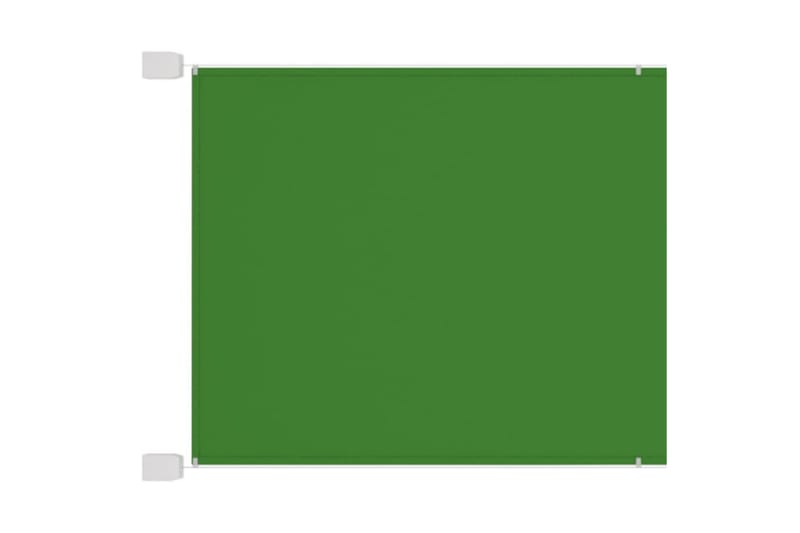 Markis vertikal ljusgrön 100x420 cm oxfordtyg - Grön - Utemöbler & utemiljö - Solskydd - Markiser