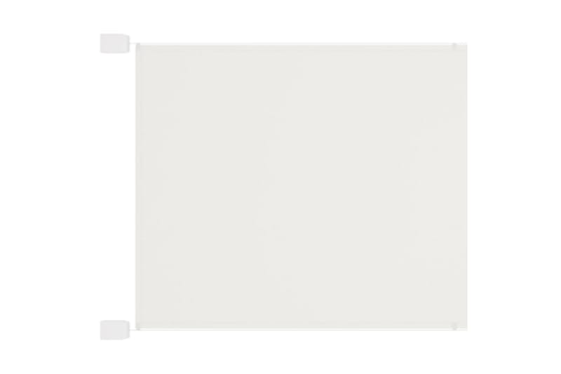 Markis vertikal vit 100x270 cm oxfordtyg - Vit - Utemöbler & utemiljö - Solskydd - Markiser
