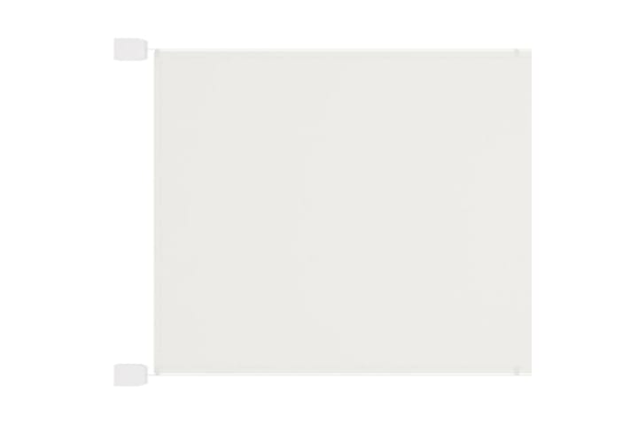 Markis vertikal vit 100x270 cm oxfordtyg - Vit - Utemöbler & utemiljö - Solskydd - Markiser