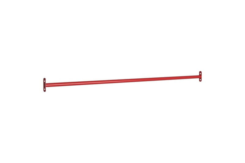 Räck 125 cm stål röd - Röd - Utemöbler - Solskydd - Markiser