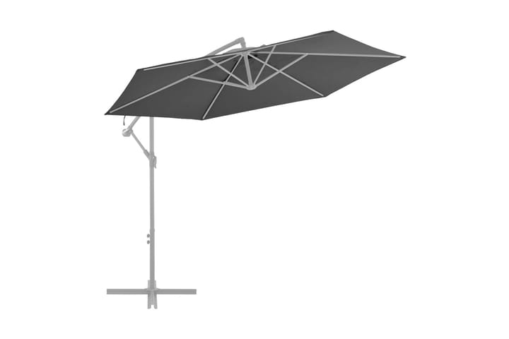 Reservtyg för frihängande parasoll antracit 300 cm - Utemöbler & utemiljö - Utestol & trädgårdsstol - Utefåtölj & loungefåtölj