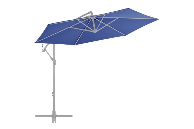 Reservtyg för frihängande parasoll azurblå 300 cm - Utemöbler & utemiljö - Solskydd - Parasoll - Hängparasoll
