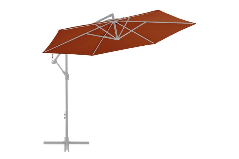 Reservtyg för frihängande parasoll terrakotta 300 cm - Utemöbler & utemiljö - Solskydd - Parasoll - Hängparasoll