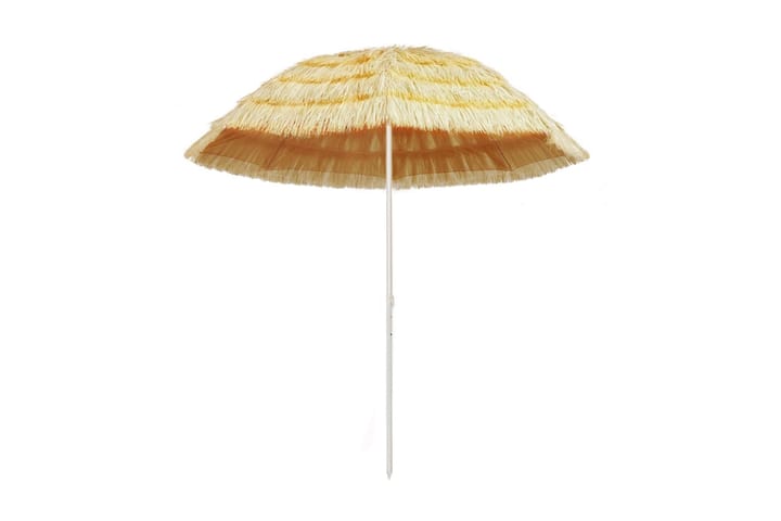 Strandparasoll 240 cm Hawaii-stil naturlig - Brun - Utemöbler & utemiljö - Solskydd - Parasoll
