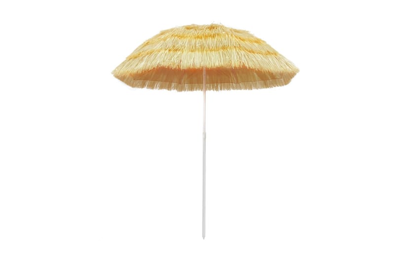Strandparasoll naturlig 180 cm Hawaii-stil - Brun - Utemöbler & utemiljö - Solskydd - Parasoll - Strandparasoll
