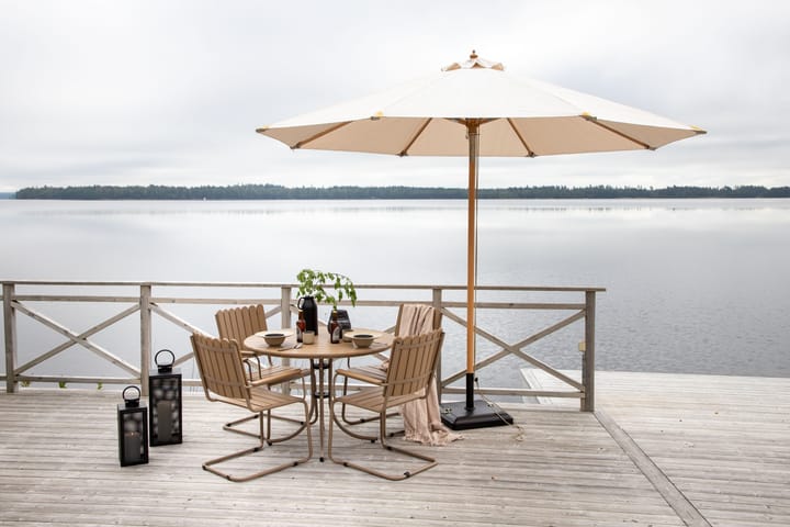 Parasoll Nypo 330 cm - Vit - Utemöbler & utemiljö - Utebord & trädgårdsbord - Loungebord & soffbord utomhus