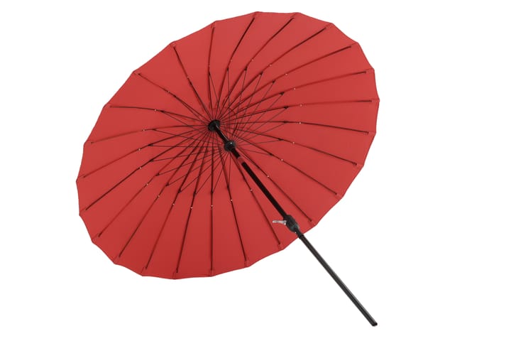 Parasoll Palmetto 270 cm Röd - Venture Home - Utemöbler & utemiljö - Solskydd - Parasoll