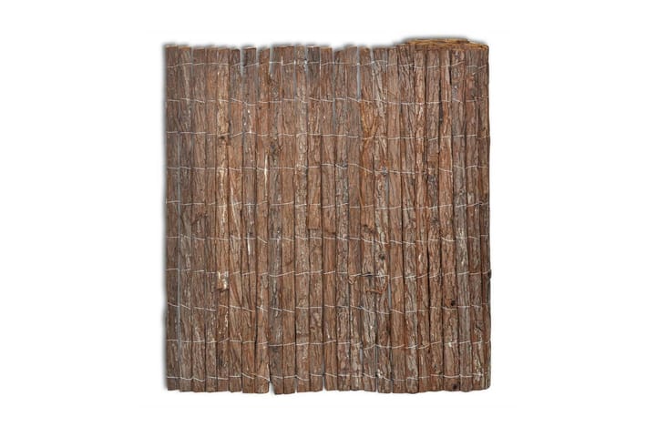 Vindskydd bark 2 st 400x150 cm - Brun - Utemöbler & utemiljö - Solskydd - Insynsskydd & vindskydd