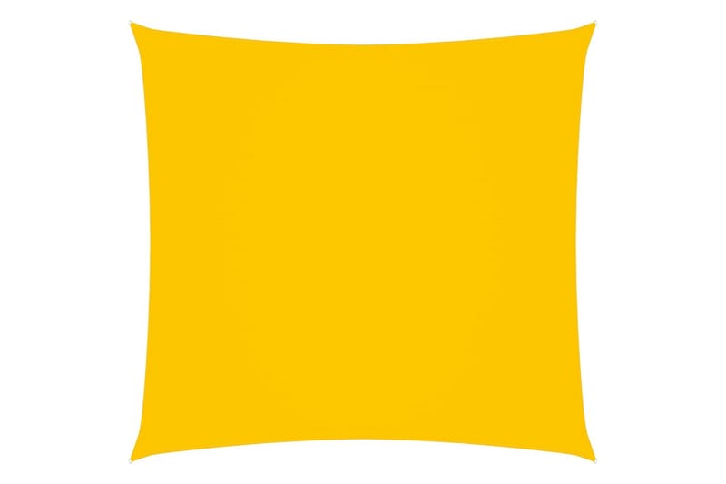 Solsegel oxfordtyg fyrkantigt 3,6x3,6 m gul - Gul - Utemöbler & utemiljö - Solskydd - Solsegel
