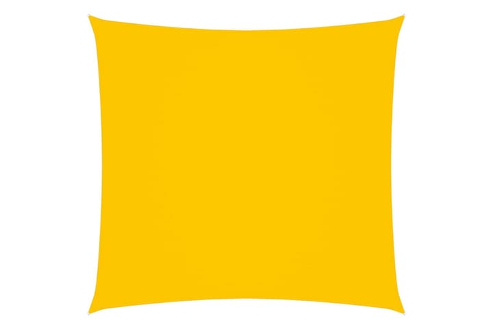 Solsegel oxfordtyg fyrkantigt 3x3 m gul - Gul - Utemöbler & utemiljö - Solskydd - Solsegel