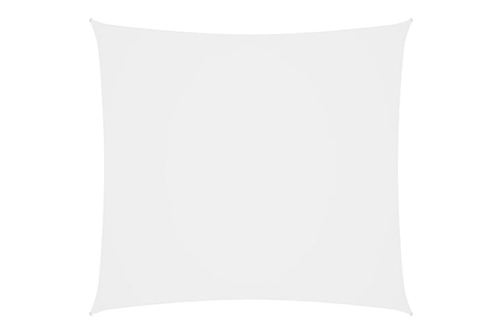 Solsegel Oxfordtyg kvadratiskt 3,6x3,6 m vit - Vit - Utemöbler & utemiljö - Solskydd - Solsegel
