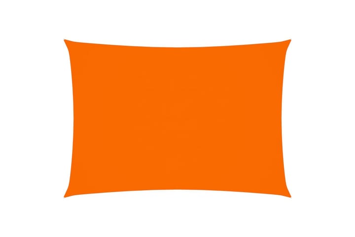 Solsegel oxfordtyg rektangulärt 2,5x4 m orange - Orange - Utemöbler - Solskydd - Solsegel