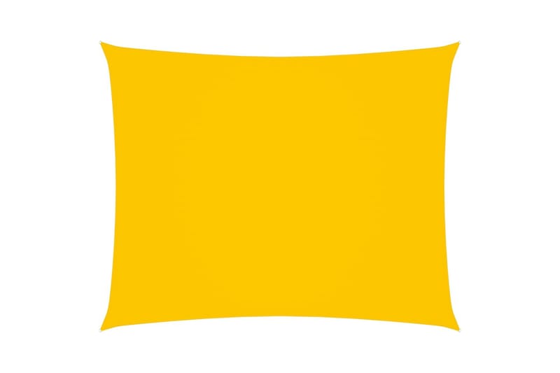 Solsegel oxfordtyg rektangulärt 3,5x4,5 m gul - Gul - Utemöbler & utemiljö - Solskydd - Solsegel