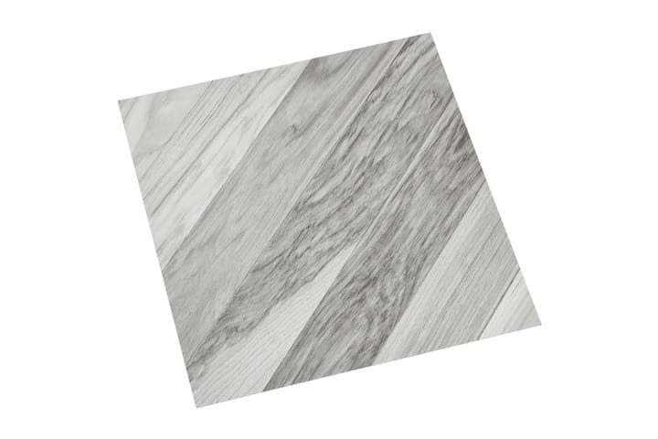 Självhäftande golvplankor 20 st PVC 1,86 m² grå ränder - Grå - Utemöbler & utemiljö - Trädgårdsdekoration & utemiljö - Trall