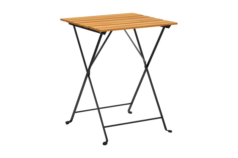 Cafébord 55x54x71 cm massivt akaciaträ - Brun - Möbler - Bord & matgrupp - Avlastningsbord & sidobord - Brickbord & småbord