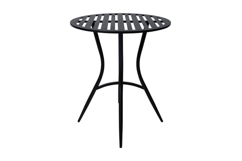 Cafébord Denpas 60x70,5 cm - Svart - Utemöbler & utemiljö - Utebord & trädgårdsbord - Cafébord