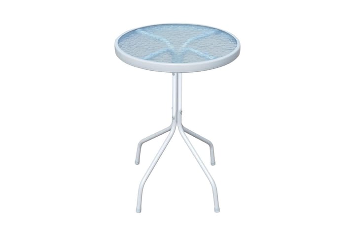 Cafébord grå 50x71 cm stål - Grå - Utemöbler & utemiljö - Utebord & trädgårdsbord - Cafébord
