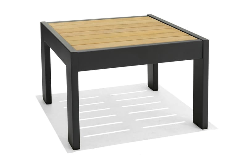 Cafébord Palau 63 cm - Trä/Grå - Utemöbler & utemiljö - Utebord & trädgårdsbord - Cafébord