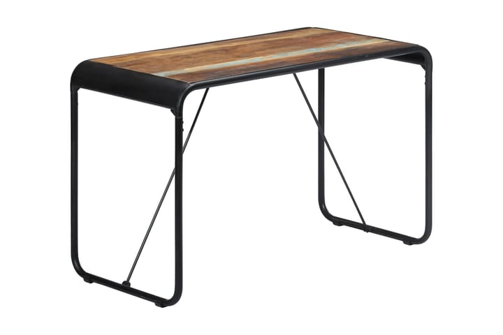 Matbord 118x60x76 cm massivt återvunnet trä - Flerfärgad - Möbler - Bord & matgrupp - Matbord & köksbord