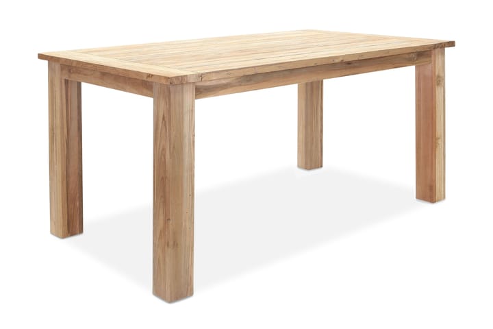 Matbord 160 cm Natur - Natur - Utemöbler & utemiljö - Utebord & trädgårdsbord - Matbord utomhus