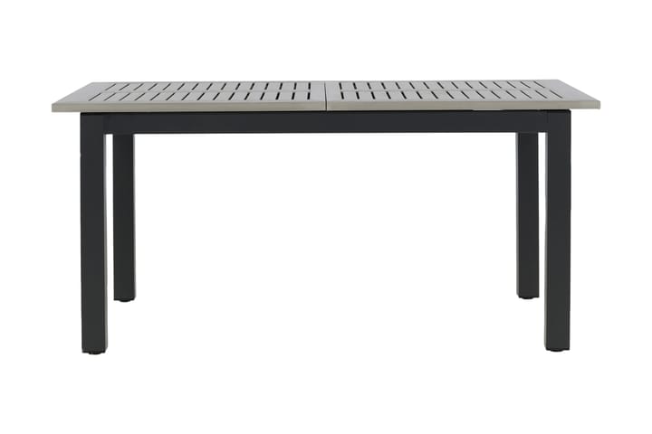 Matbord Albany Förlängningsbart 160 cm - Svart/grå - Utemöbler & utemiljö - Utebord & trädgårdsbord - Matbord utomhus