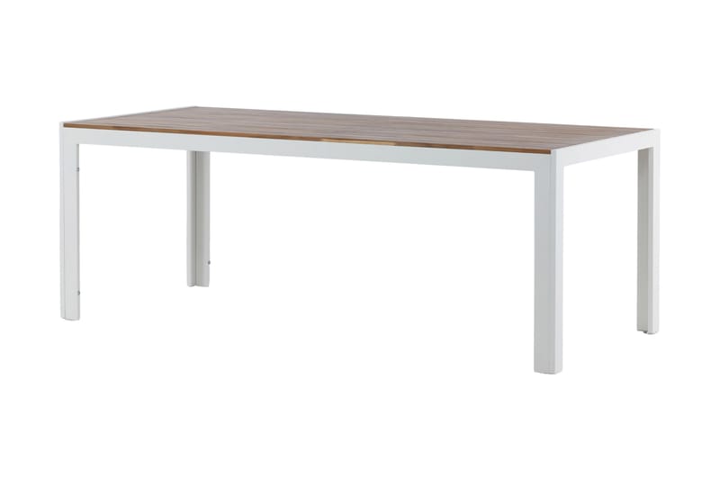 Matbord Bois 200 cm Brun/Vit - Venture Home - Utemöbler & utemiljö - Utebord & trädgårdsbord - Matbord utomhus