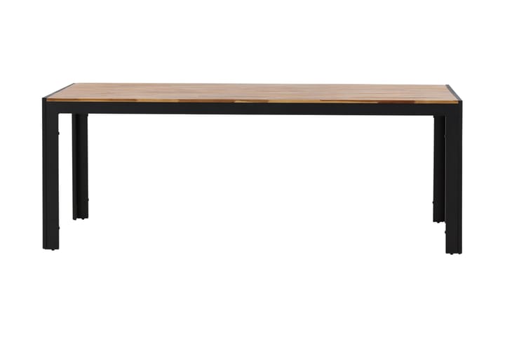Matbord Bounce 200 cm - Natur/Svart - Utemöbler & utemiljö - Utebord & trädgårdsbord - Matbord utomhus