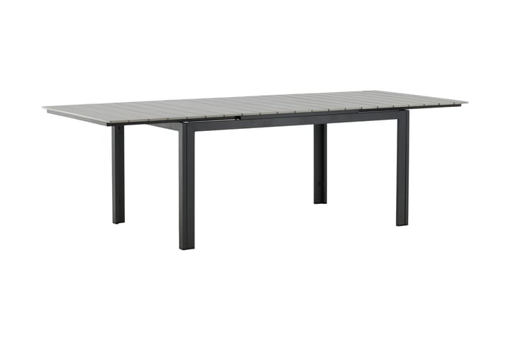 Matbord Levels Förlängningsbart 160 cm - Svart/Grå - Utemöbler & utemiljö - Utebord & trädgårdsbord - Matbord utomhus