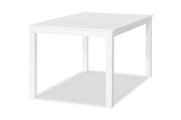 Matbord Lidö 150x90 cm - Vitlackerad akacia - Utemöbler & utemiljö - Utebord & trädgårdsbord - Matbord utomhus