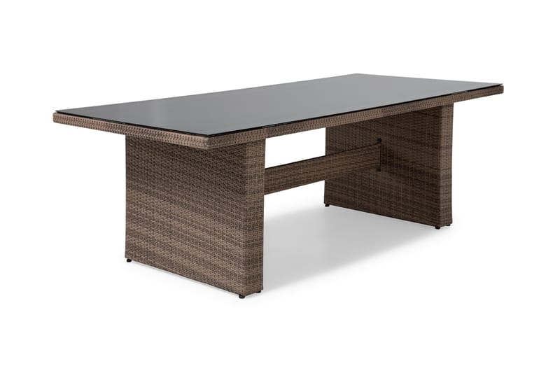 Matbord Majestic 210x100 cm - Sand - Utemöbler & utemiljö - Utebord & trädgårdsbord - Matbord utomhus