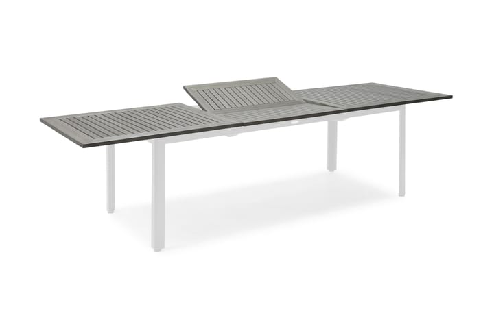 Matbord Nydala Förlängningsbart 200-280x90 cm Grå/Vit