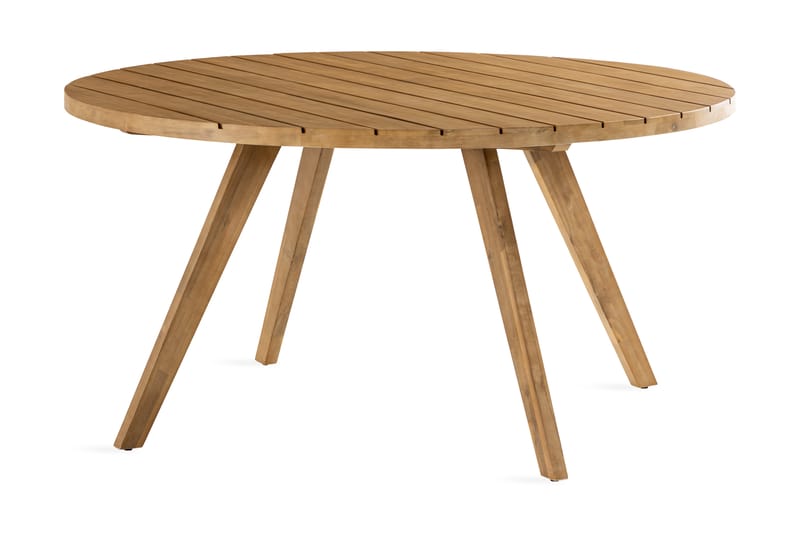 Matbord Rounda Runt 150 cm - Akacia - Utemöbler & utemiljö - Utebord & trädgårdsbord - Matbord utomhus