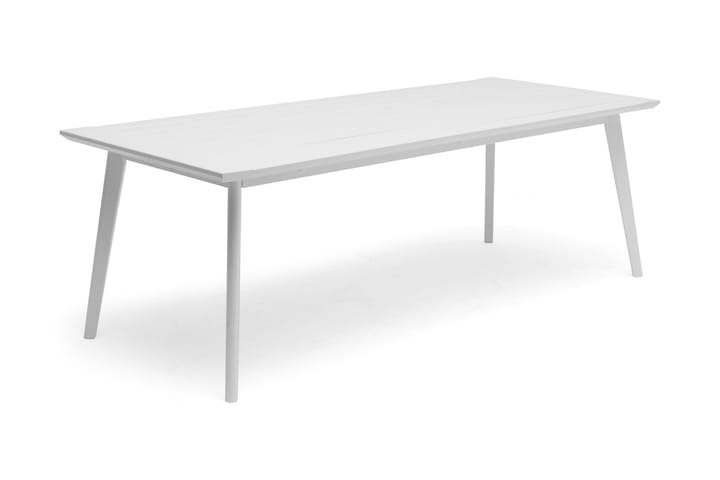Matbord Stoltö 220x90 cm Vit - Hillerstorp - Utemöbler & utemiljö - Utebord & trädgårdsbord - Matbord utomhus